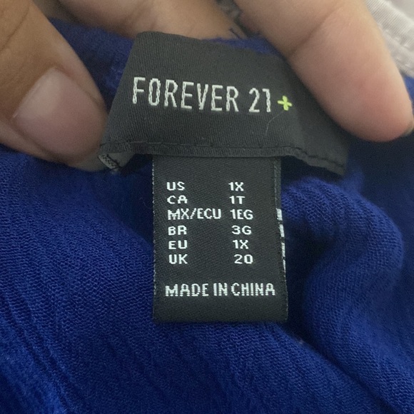 ❤️3x$20 - Forever 21 Plus Size Blouse - Picture 7 of 7